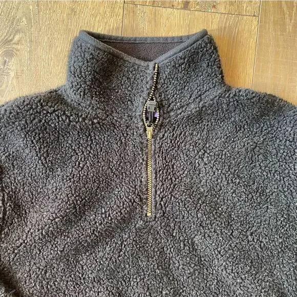 Bear Fleece Performance 1/4 Zip Men’s Pullover Jacket Black (Size L) - Picture 3 of 10